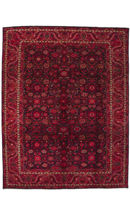 11 x 14 Vintage Persian Malayer Rug 61117