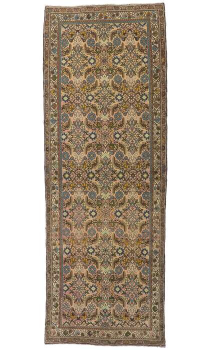 4 x 10 Vintage Persian Malayer Runner 61163