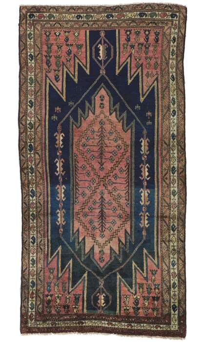 4 x 7 Antique Persian Malayer Rug 61166