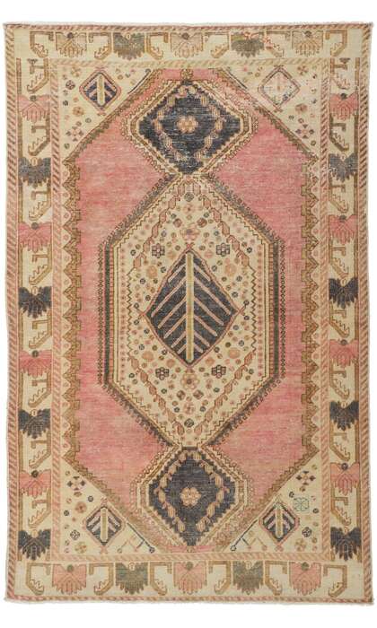 4 x 7 Vintage Persian Malayer Rug 61138