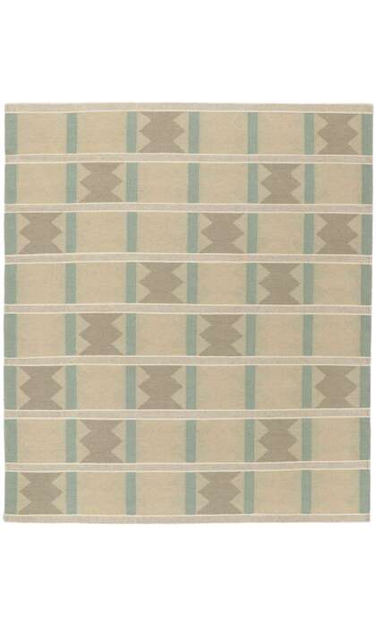 8 x 10 Swedish Inspired Kilim Rug 30848