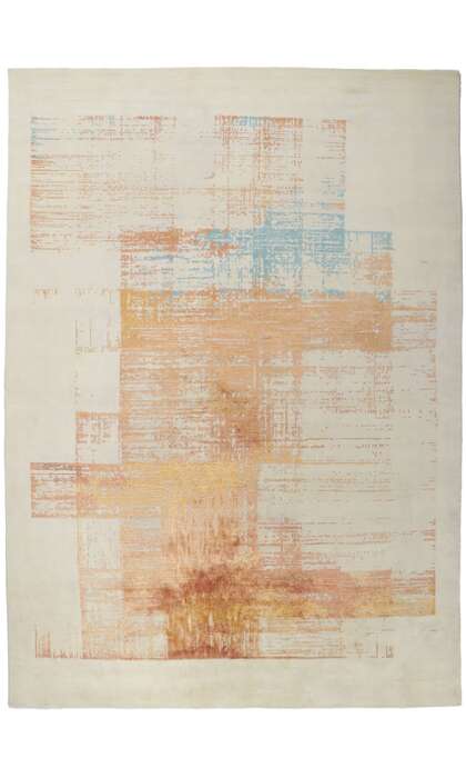 10 x 14 Contemporary Abstract Rug 30890