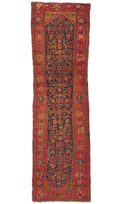 3 x 12 Antique Persian Malayer Runner 78358