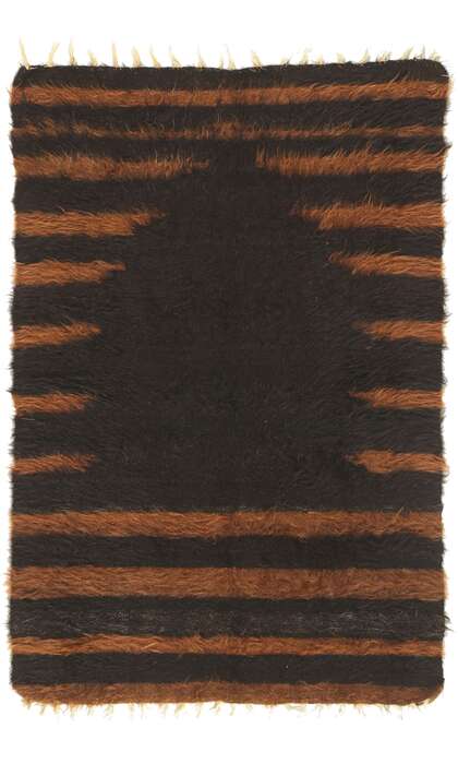 3 x 9 Vintage Turkish Angora Wool Kilim Rug 53861