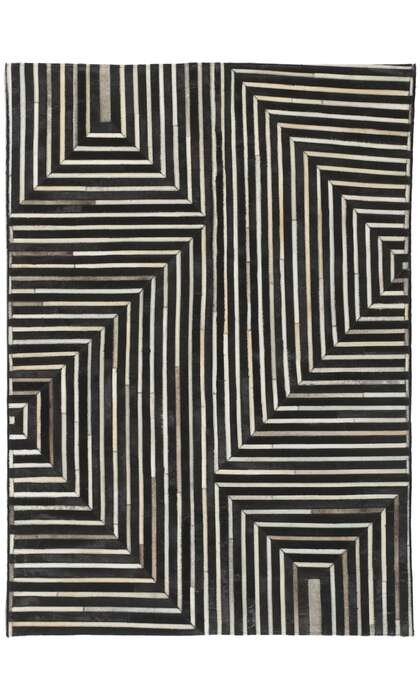 4 x 6 Contemporary Cowhide Rug 30909