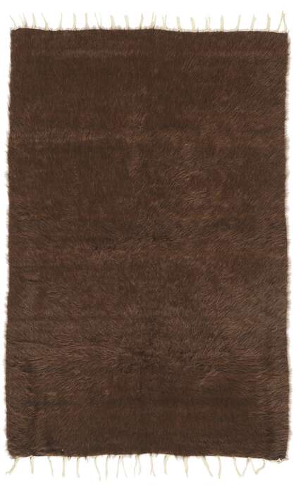 4 x 6 Turkish Angora Wool Kilim Rug 53839