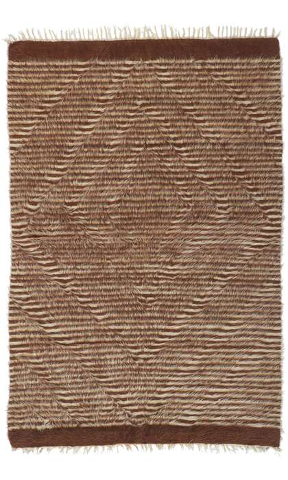4 x 6 Turkish Angora Wool Kilim Rug 53845
