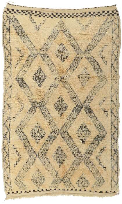 6 x 10 Vintage Moroccan Rug 78384