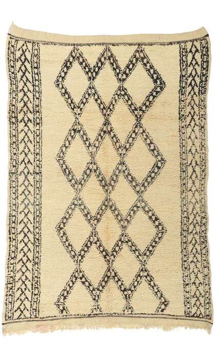 6 x 8 Vintage Moroccan Rug 78396