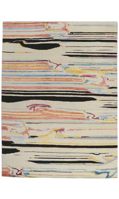 9 x 12 Contemporary Abstract Rug 30875