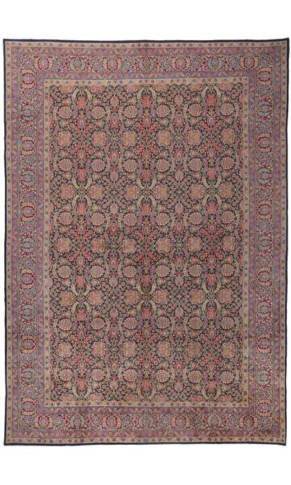 11 x 16 Antique Persian Kerman Rug 61210