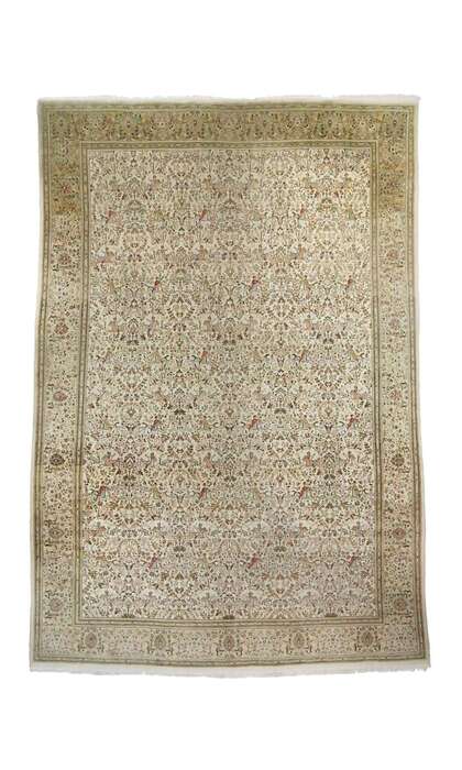 15 x 22 Vintage Persian Tabriz Rug 76680