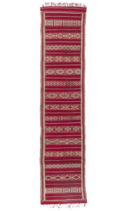 4 x 16 Vintage Zemmour Moroccan Kilim Runner 21707