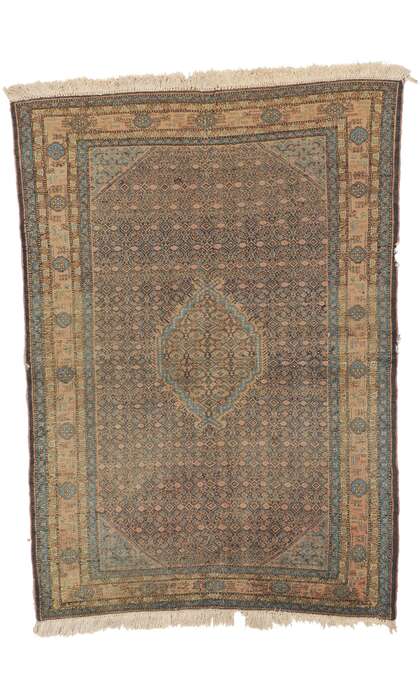 5 x 7 Vintage Persian Ardabil Rug 21682