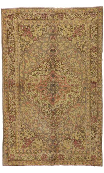 5 x 8 Vintage Turkish Sivas Rug 50525