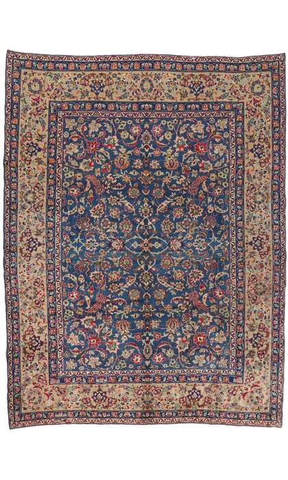 10 x 13 Vintage Persian Isfahan Rug 61207