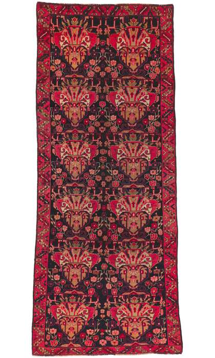 4 x 10 Antique Caucasian Karabagh Rug 61206