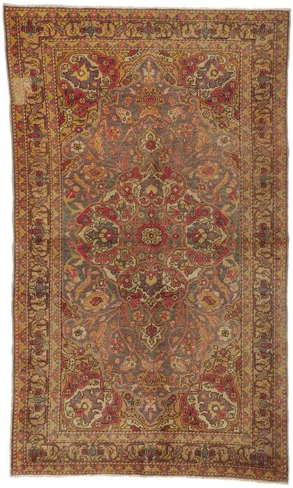 5 x 8 Vintage Turkish Sivas Rug 73780