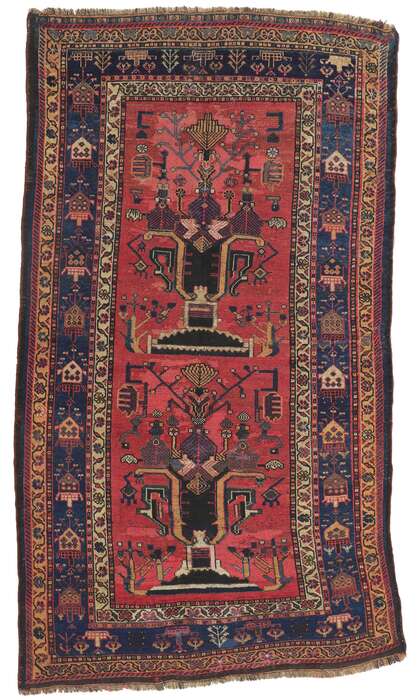 5 x 9 Antique Persian Lori Rug 61219