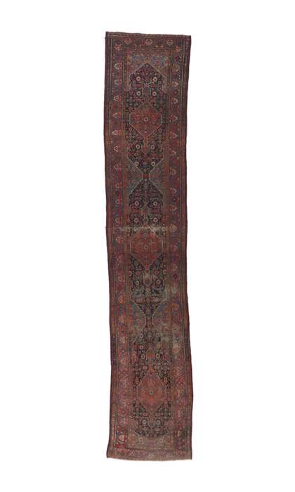 3 x 17 Antique Persian Malayer Runner 78321