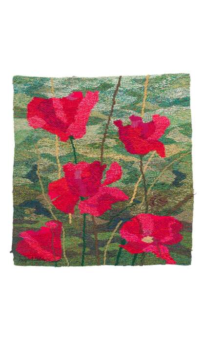 4 x 5 Vintage Swedish Tapestry 78501