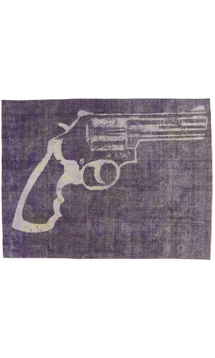 10 x 13 Gun Pistol Revolver Rug 80242