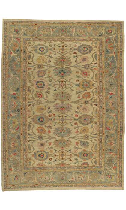 10 x 14 Organic Modern Persian Sultanabad Rug 60709