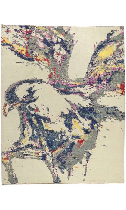 11 x 13 Abstract Eagle Moroccan Rug 80336