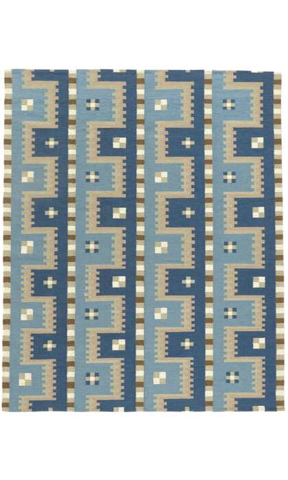 8 x 10 Swedish Inspired Kilim Rug 30965