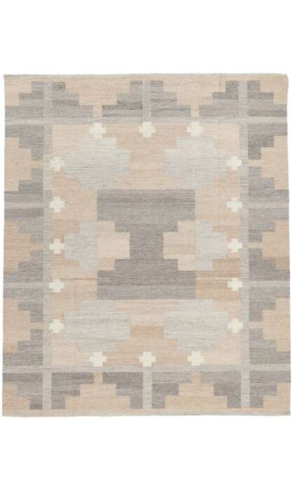 8 x 10 Swedish Inspired Kilim Rug 30966