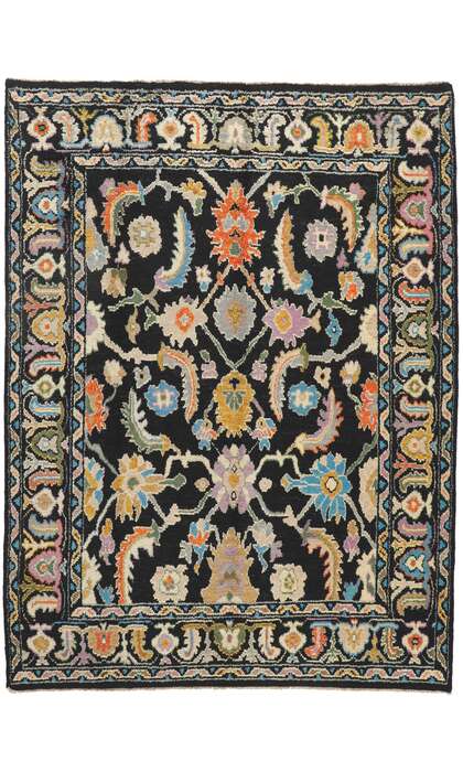 9 x 13 Colorful Oushak Rug 80400