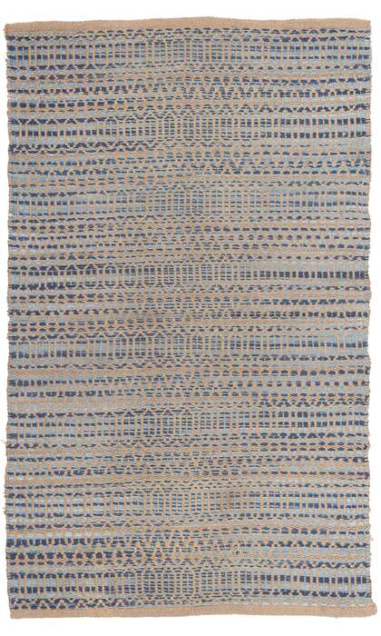 3 x 5 Handwoven Natural Fiber Jute Rug 78546