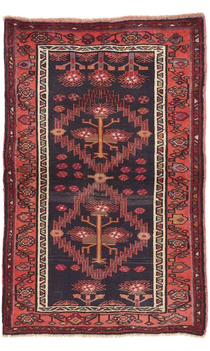 3 x 5 Antique Persian Heriz Rug 61253