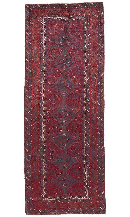 4 x 10 Antique Persian Shiraz Rug 61239