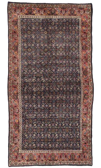 5 x 10 Vintage Persian Mahal Rug 61236