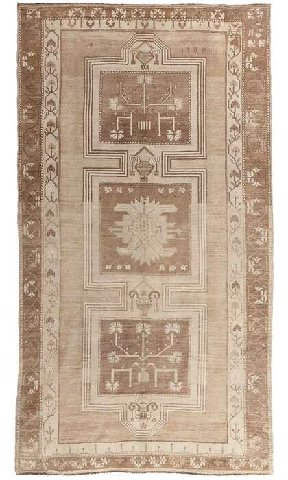 6 x 12 Vintage Turkish Kars Rug 53726