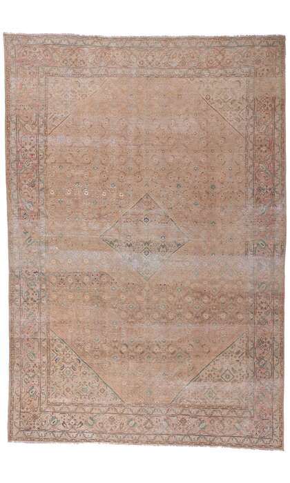 8 x 12 Antique Persian Mahal Rug 61248