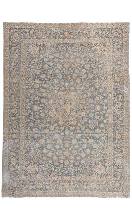 9 x 12 Antique Persian Tabriz Rug 61244