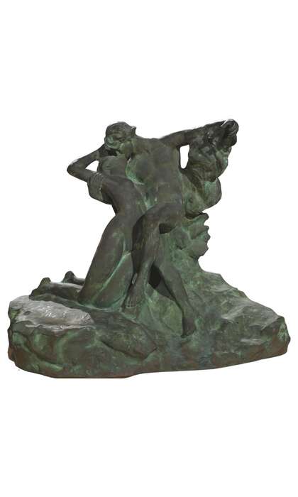 2 x 3 x 2 Auguste Rodin Bronze Sculpture 78221