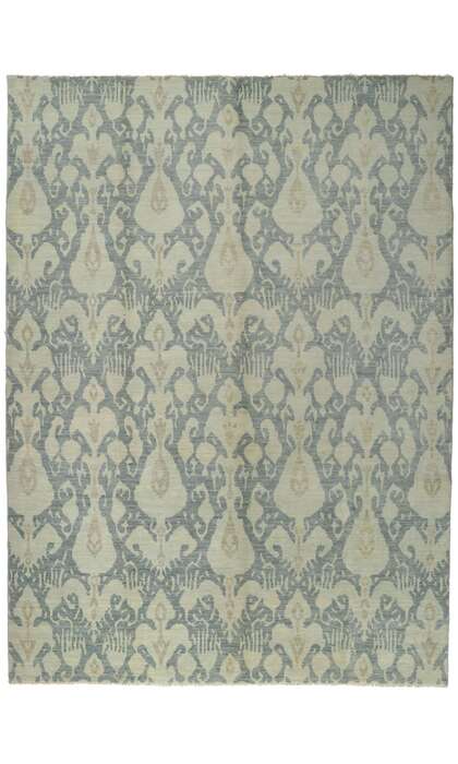 10 x 14 Transitional Ikat Rug 30255