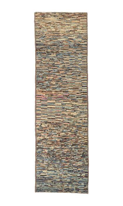 3 x 10 Earth-Tone Moroccan Runner 80756