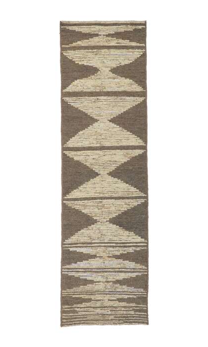 3 x 10 Earth-Tone Moroccan Runner 80760