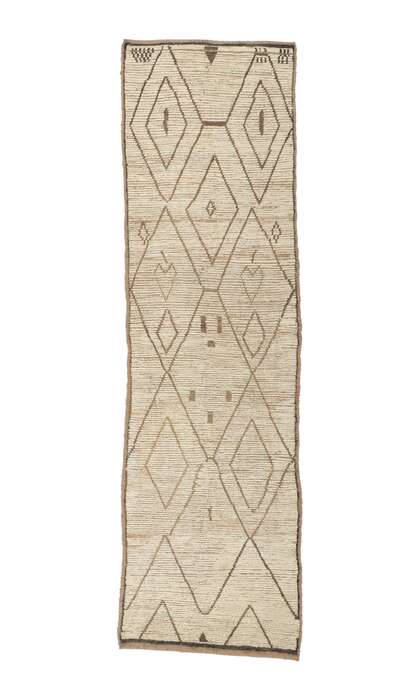 3 x 9 Earth-Tone Moroccan Runner 80757