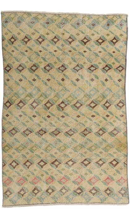 5 x 8 Vintage Turkish Sivas Rug 51224