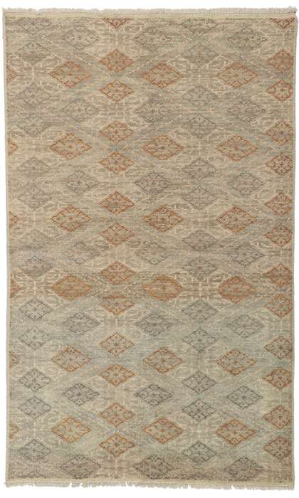 5 x 8 Earth-Tone Transitional Rug 30490