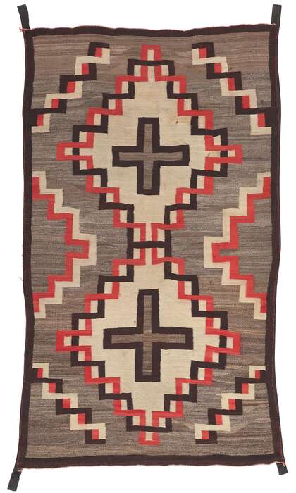 6 x 9 Antique Ganado Navajo Rug 78563