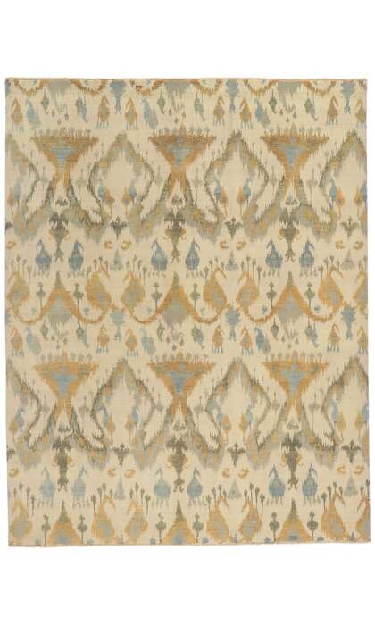 8 x 10 Transitional Ikat Rug 30045