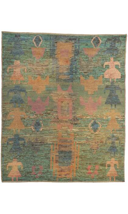 8 x 10 Modern Moroccan Rug 80791