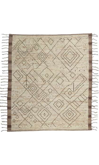 8 x 10 Earth-Tone Moroccan Rug 80795