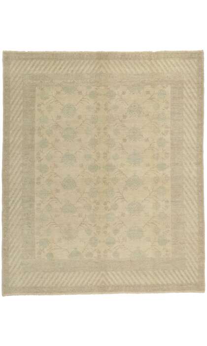 8 x 10 Vintage-Inspired Khotan Rug 30096